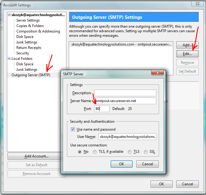 thunderbird email setup thunderbird email setup