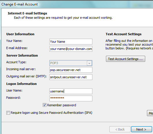 outlook-email-settings