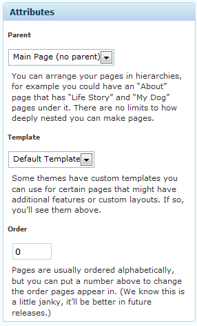 wordpress-attributes-pane WordPress Attributes Pane